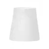 Queen Mini Lampskärm Sammet Ø10cm Vit