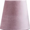 Queen Mini Lampskärm Sammet Ø10cm Rosa