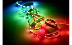 Racer LED-remsa 5m RGB-IC+3000K Komplett Kit Svart