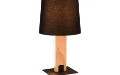 Rahul Bordslampa LED + E27 trä/svart