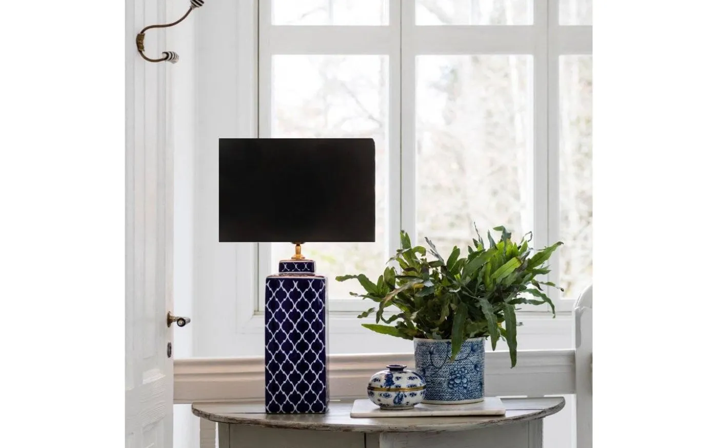 Rakel Rektangulär Lampskärm 40cm Svart