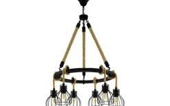 Rampside Taklampa 76cm 6L Svart/Brun