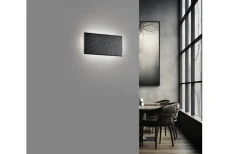 Raven Vägglampa LED 25x12cm svart