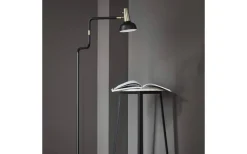 Ray Golvlampa 127cm Svart/Mässing