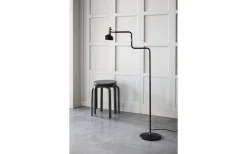 Ray Golvlampa 127cm Svart/Mässing
