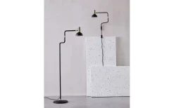 Ray Golvlampa 127cm Svart/Mässing