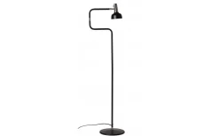 Ray Golvlampa 127cm Svart/Nickel