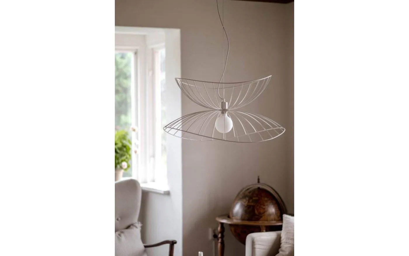 Ray Taklampa 70cm E27 Vit