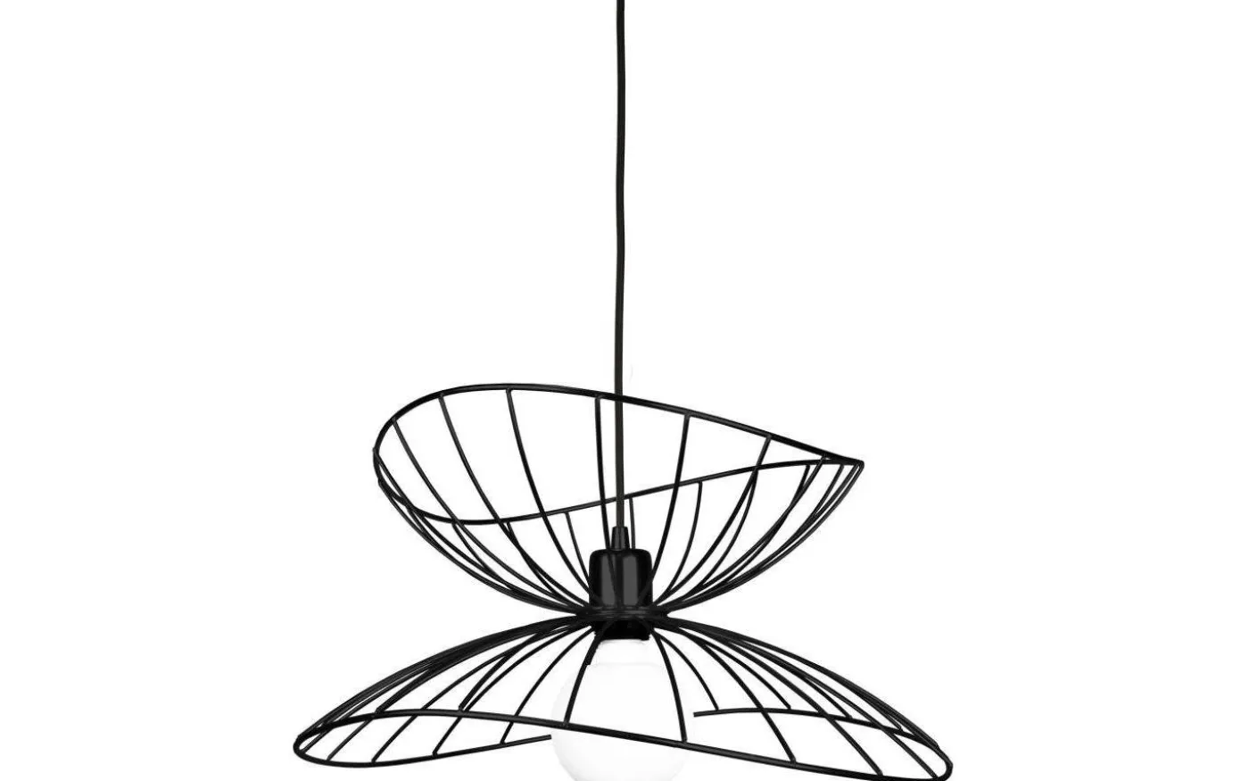 Ray Taklampa Svart 45cm