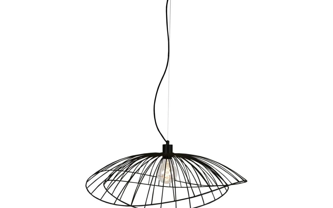 Ray Taklampa Svart 70cm