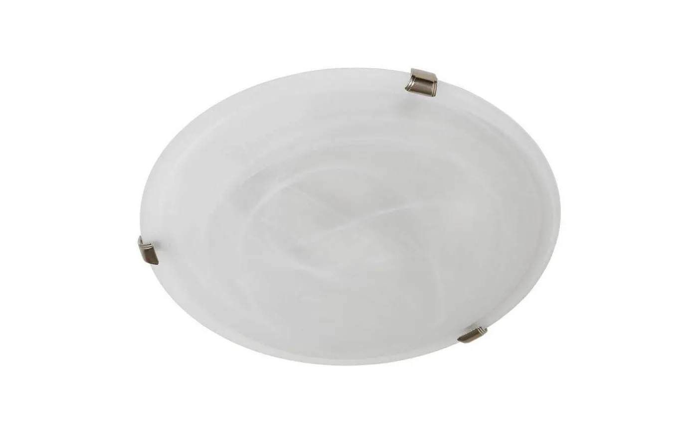 Åre Plafond Ø40cm Nickel/Vit