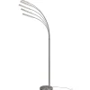 Reed Golvlampa LED i borstat stål