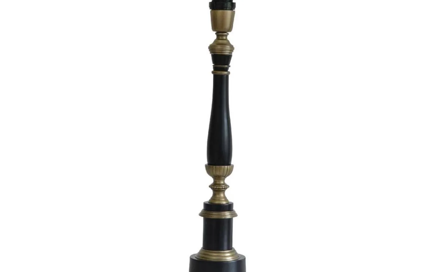 Regent Lampfot 50cm Svart/Mässing