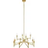 Regent Taklampa 70cm Guld