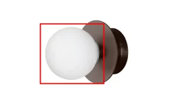 Reservglas till 6941 Art Deco D13 Bronze
