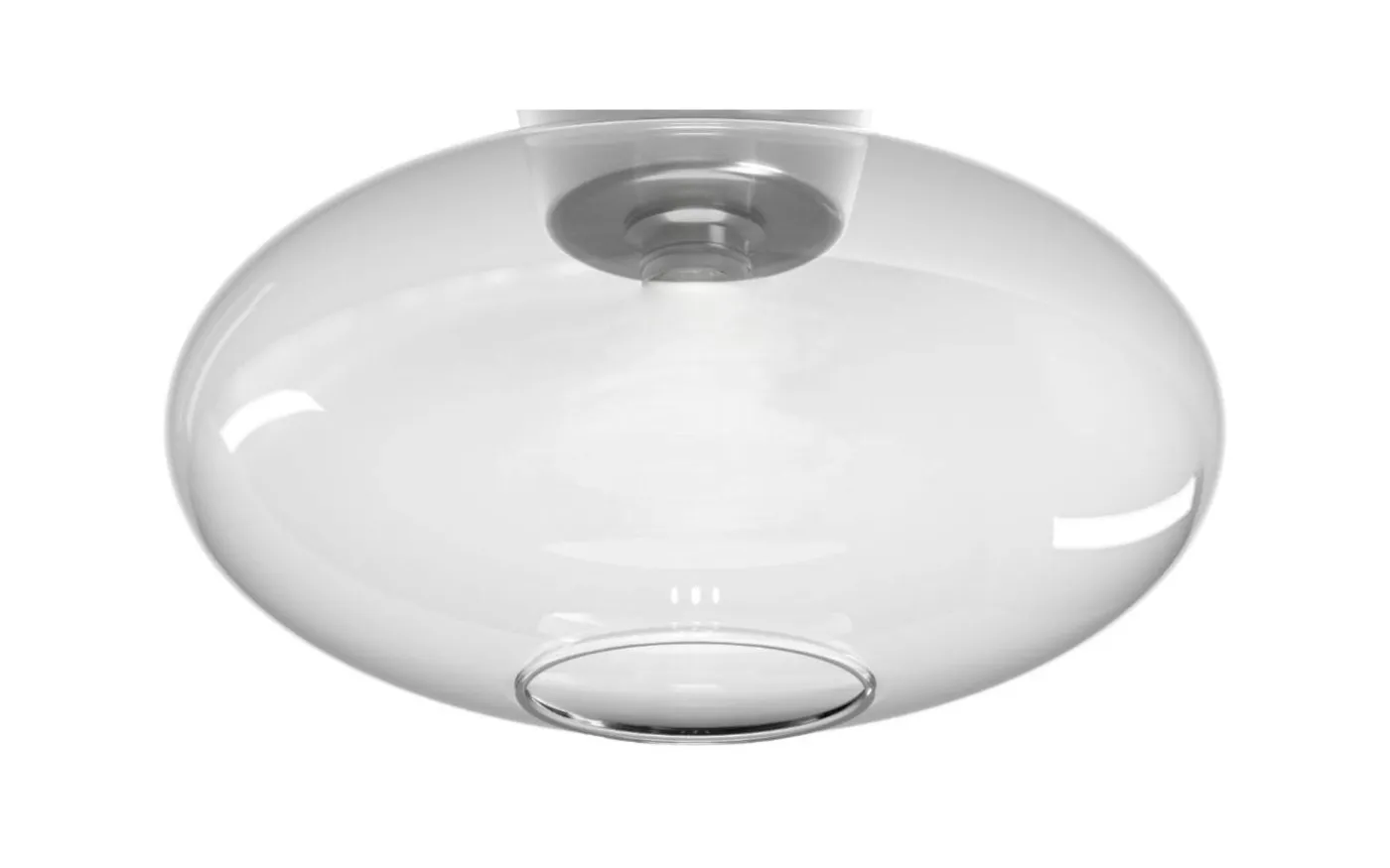 Reservglas till Bullo Taklampa/Plafond 27cm Klarglas