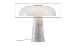 Reservglas till Glossy Bordslampa Opal/Mässing