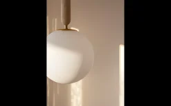 Reservglas till Torrano Taklampa Ø30cm för E14 Vit/Mässing