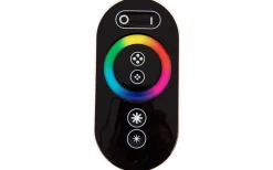 RGB kontroller med RF-fjärr för 230V RGB Led strip Svart