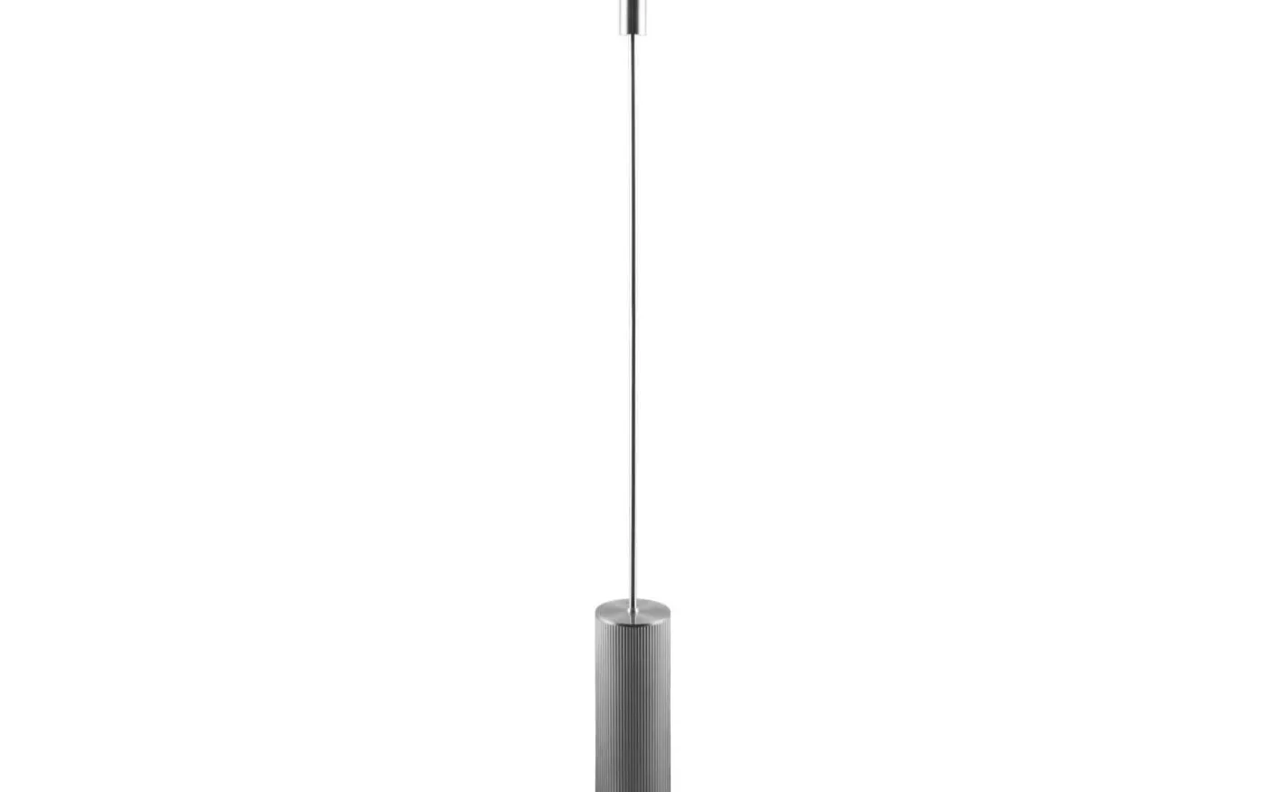 Rib Golvfot 129cm Borstad Stål