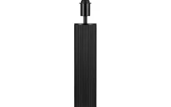 Rib Lampfot 39cm Svart