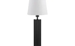 Rib Lampfot 39cm Svart