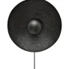 Ribble Vägglampa Ø35cm Matt Svart
