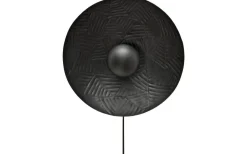 Ribble Vägglampa Ø35cm Matt Svart