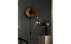 Ribble Vägglampa Ø35cm Matt Svart