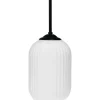Riflet Fönsterlampa 14cm Opal/Svart
