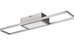 Rigido Plafond LED i borstat stål