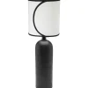 Riley Bordslampa 45cm Ava Offwhite/Svart