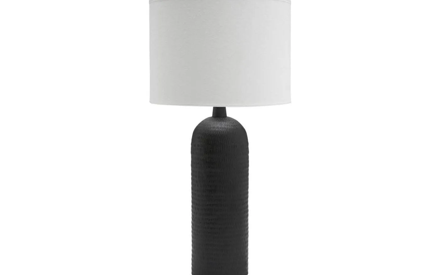 Riley Lampfot 38cm Matt Svart