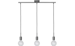 Rille Taklampa 3L 85cm Borstad Krom