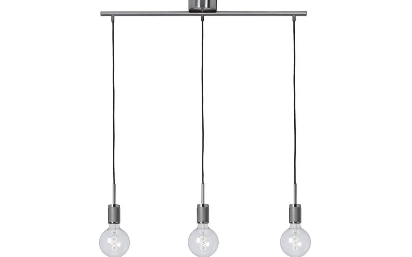 Rille Taklampa 3L 85cm Borstad Krom