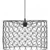 Ring Taklampa 50cm Svart