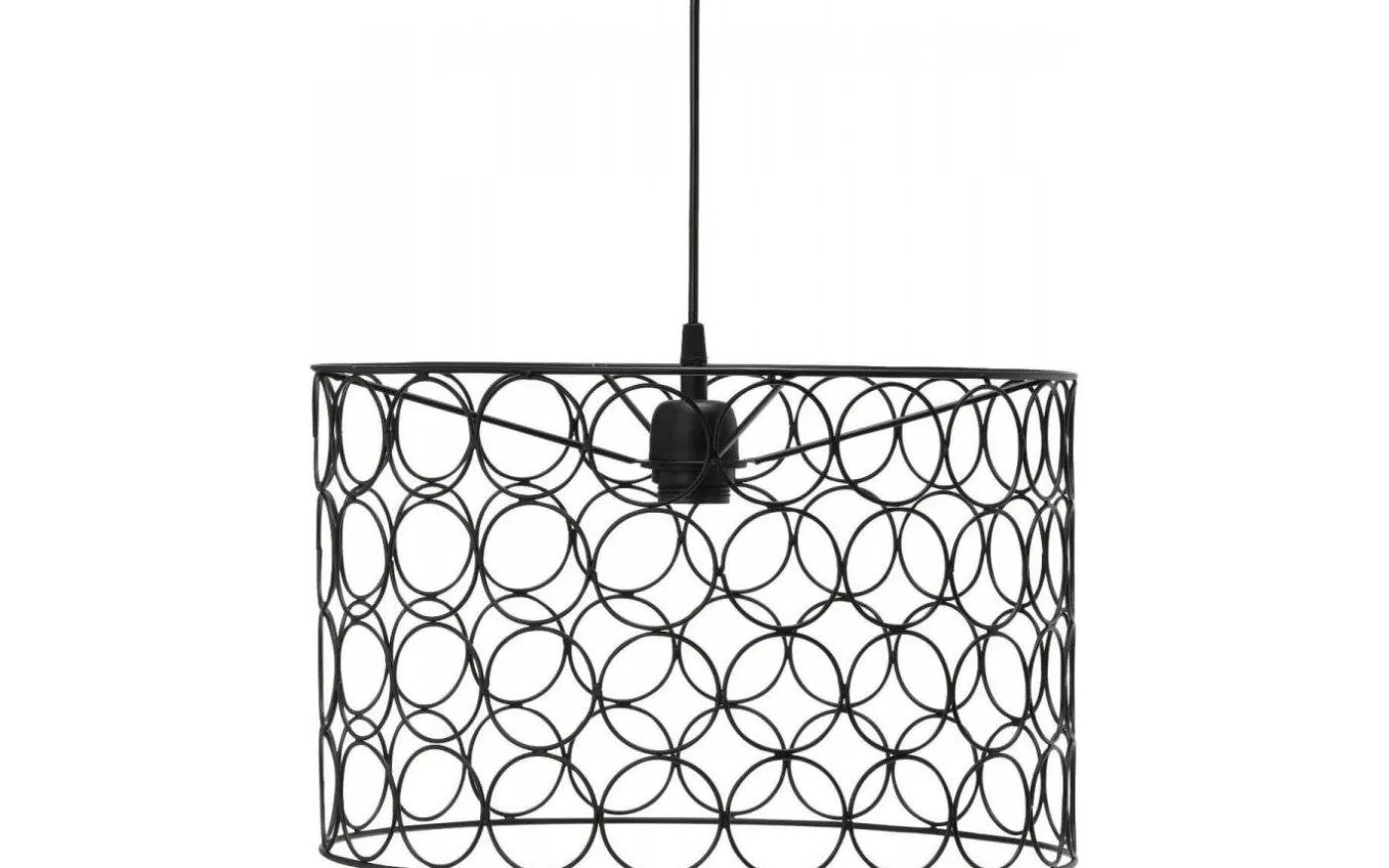 Ring Taklampa 40cm Svart