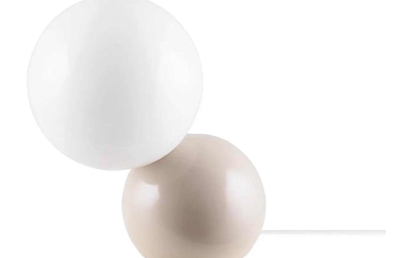 Ripley Bordslampa/Vägglampa 17cm Beige