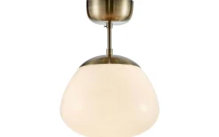 Rise Plafond 25cm Vit/Antikmässing