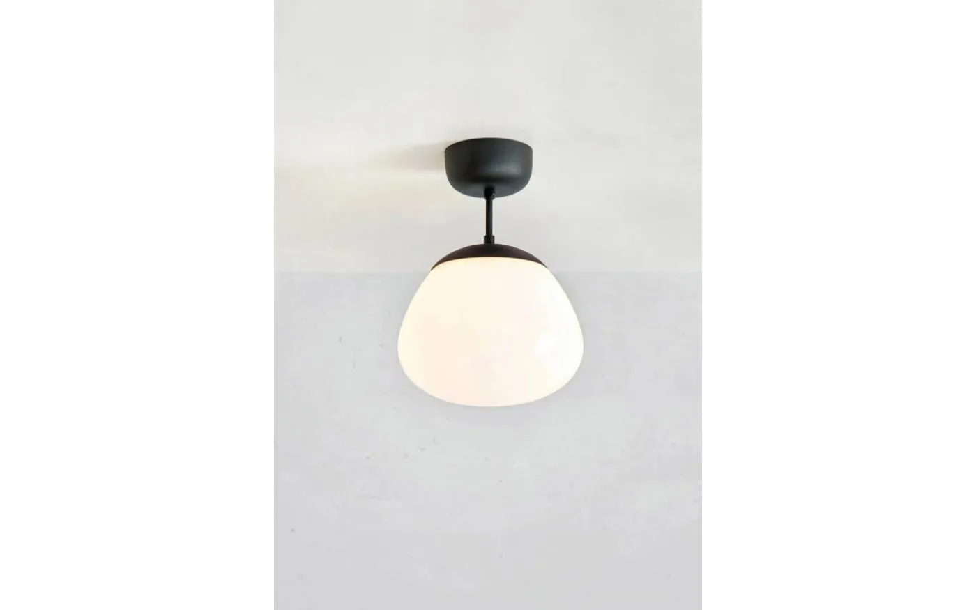 Rise Plafond 25cm Vit/Svart