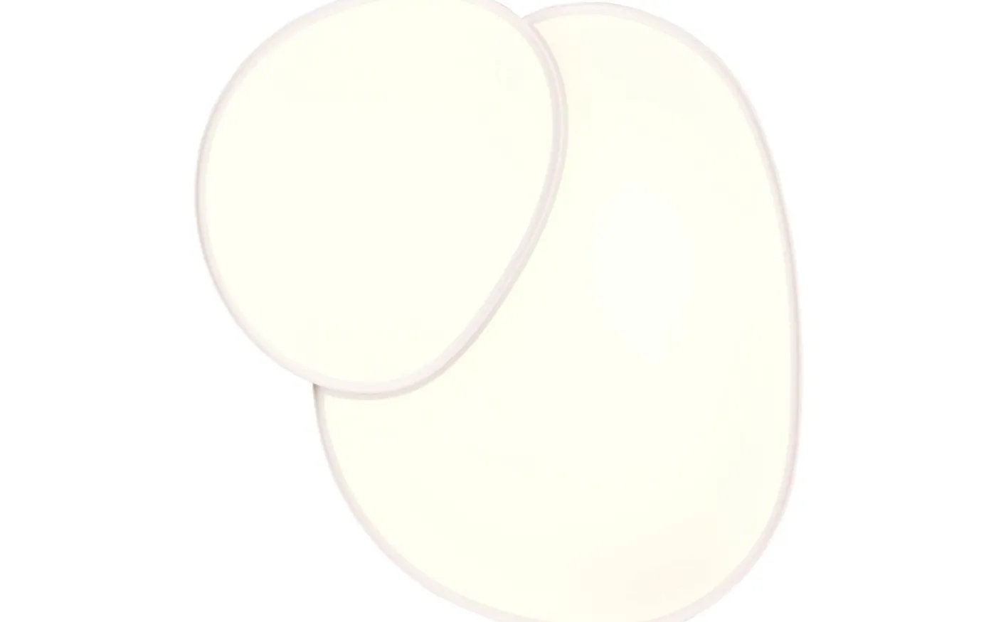 Rise Plafond LED 77cm mattvit