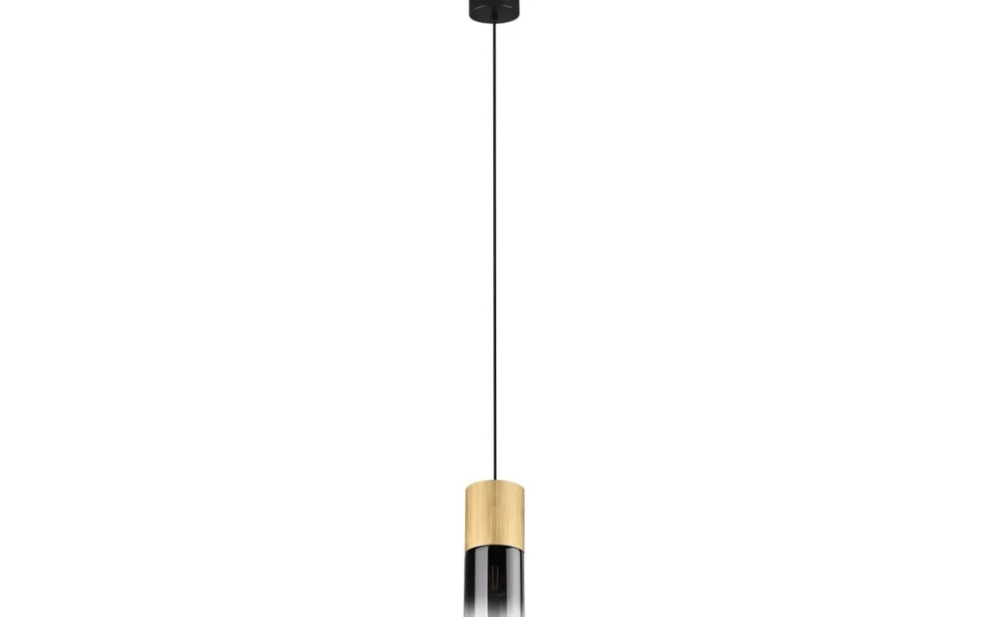 Robin Fönsterlampa 10cm E27 matt mässing/rökfärgad