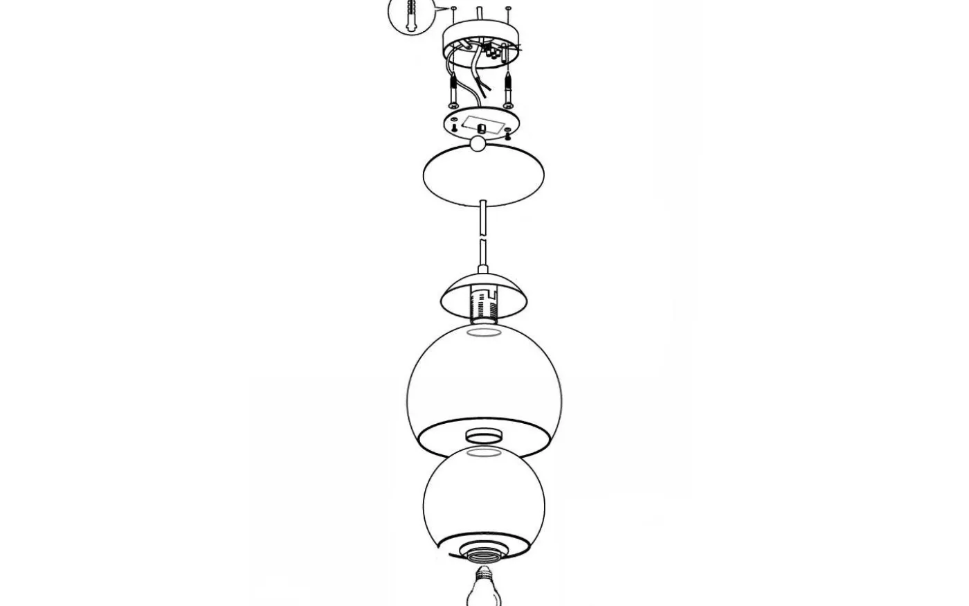 Rocamar Fönsterlampa 19cm Krom