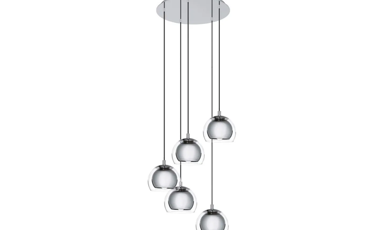 Rocamar Taklampa 59cm Krom