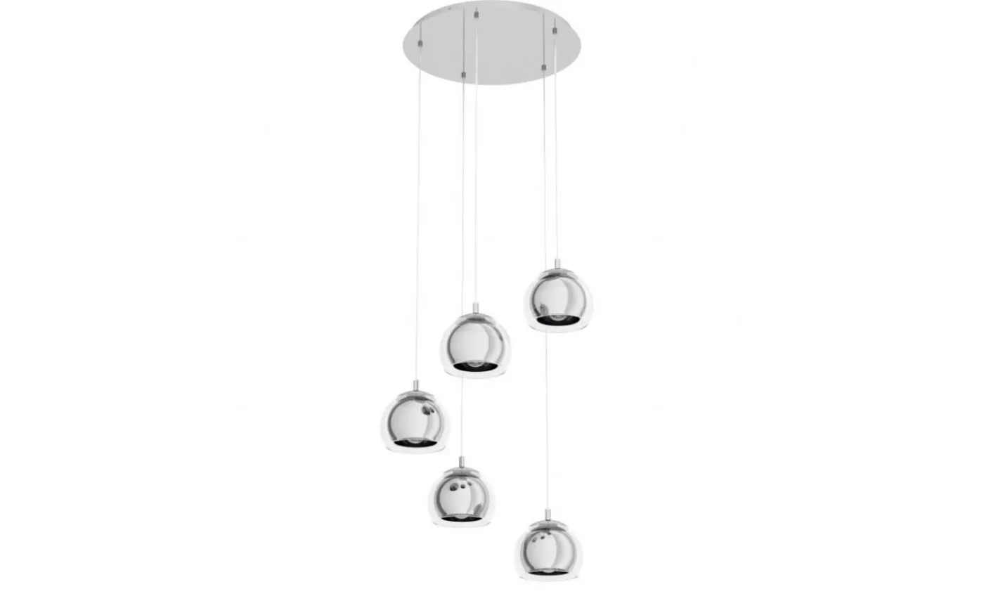 Rocamar Taklampa 59cm Krom