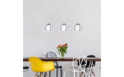 Rocamar Taklampa 78cm Krom