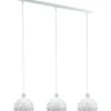 Roccaforte Taklampa 75cm Vit