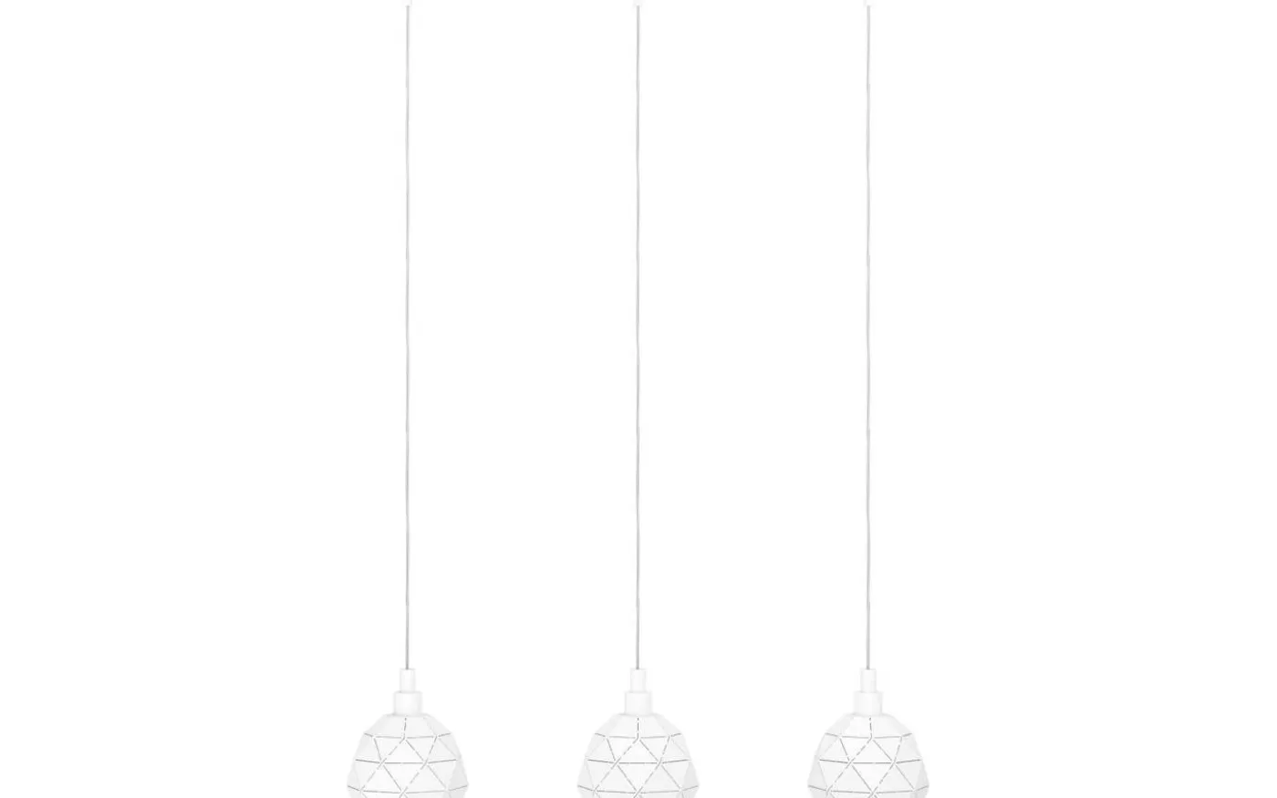 Roccaforte Taklampa 75cm Vit