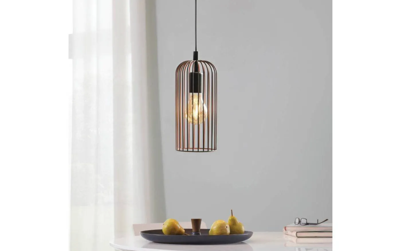 Roccamena Fönsterlampa 13cm Svart