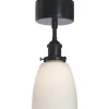 Rock Plafond 14cm Svart/Opal